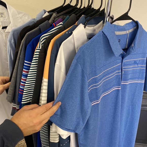 13 Men’s Golf polos - Picture 2 of 14